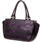 Banned Alt - Bat Wings - Schwarz / Lila Handtasche