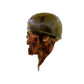 Marcheur Zombie - Capitaine Lester - Masque Zombie en Latex