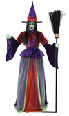 Sparkle Wicked Witch - Animatronic Figure (2.05 Tall) Halloween Prop