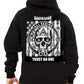 All Seeing Eye - Trust No One - Occult- satanic- cotton sweater hoodie Darkside