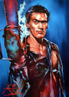 Rick Melton - Ash - Evil Dead 2 - Classic Horror - Art Print