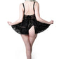 Forest Ink Gothic Clothing - Lenore Babydoll Gothic Lingerie Dress