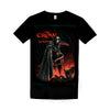The Crow Rain – klassische Thriller-Filmplakatkunst – T-Shirt