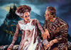 Rick Melton - La Mariée et Frankie - Impression d'art d'horreur classique
