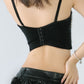 Black Spikes Bra