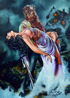 Rick Melton - Curse Of The Werewolf II - Classic Horror - Art Print