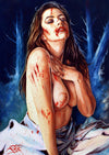 Rick Melton – Debbie Rochon – Scream Queens – Kunstdruck