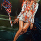 Œuvre d'art originale de Rick Melton - Dressed to Kill - Œuvre d'art originale certifiée authentique de haute qualité