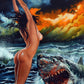 Rick Melton – Empire Sharks – Kunstdruck