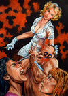 Rick Melton – Faceless – Klassischer Horror – Kunstdruck