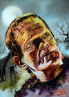 Rick Melton - Frankenstein Monster Alla Prima - Classic Horror Art Print