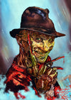 Rick Melton - Freddy Portrait - Classic Horror Art Print