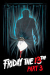 Horror Movie Poster - Friday The 13th 3 - Classic Horror