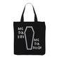 Sac cabas gothique - Shop Til You Drop - Sac shopping gothique | Sac de plage | Cabas