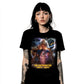 The Sixth Doctor | |80's Sci-Fi TV Show Merchandise | Black Gildan T-Shirt