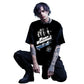 T-shirt noir Fast & Furious - Film d'action Gildan