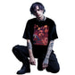 Les Cicatrices de Dracula - T-Shirt Noir Gildan