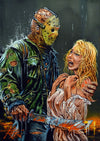 Rick Melton Original Artwork - Jason and Louise - High Quality Certified Authentic Original Artwork