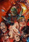 Rick Melton - Repose en paix - Impression d'art de film d'horreur classique