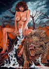Rick Melton – Brinke – Scream Queens – Kunstdruck