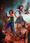 Rick Melton - Machine Girl - Horreur Classique - Impression d'art