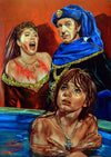 Rick Melton – Maske des Roten Todes – Kunstdruck
