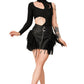 Restyle - Moon Army - Bodysuit - Asymmetric Blouse