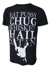 Darkside - CHUG WHISKY - T-Shirt - Black