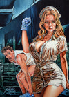 Rick Melton - Nurse Phist - Smut Art Print