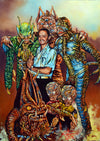 Rick Melton – Paul Blaisdell – Klassischer Horrorfilm – Kunstdruck