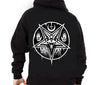 Pentagram Baphomet - Occult- satanic- cotton sweater hoodie Darkside