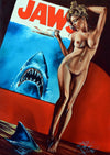 Rick Melton - Poster Girl Jaws - Smut Art Print