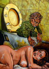 Rick Melton - Rat Man - Erotic Horror - Art Print