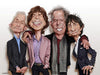 Sebastian Cast - ROLLING STONES - Caricature de musicien - Impression d'art