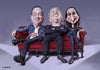 Sebastian Cast – RUSH – Musikerkarikatur – Kunstdruck