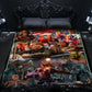 Horror Movie Blanket - Return of the Living Dead Blanket - Luxury Twin / Double Velveteen Fleece Blanket