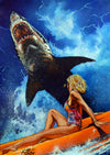 Rick Melton – Shark Season – Hai-Poster | Trash-Horror-Kunstdruck