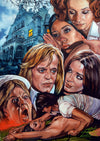 Rick Melton - Slaughter Hotel - Impression d'art d'horreur trash