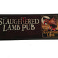 American Werewolf Slaughtered Lamb Pub Bar Runner / Gaming Mat