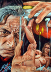 Rick Melton - Suzi macht Dr. Pretorius - Schmutz Kunstdruck