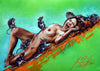 Rick Melton - Suzi Rats - Smut Art Print