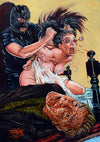 Rick Melton - Sweet House Of Terror - Erotic Horror - Art Print