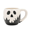 Gothic Home Decor - Dripping Skull - 11oz Stoneware Halloween Mug