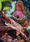 Rick Melton - Le Grand Alligator - Impression d'art d'horreur trash