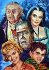 Rick Melton – Die Munsters – Kunstdruck