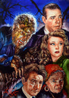 Rick Melton - The Wolfman - Classic Horror - Art Print