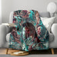 Horror Movie Blanket - The Thing Blanket - Luxury Twin / Double Velveteen Fleece Blanket
