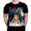 WRONGFUL DEATH - Classic Slasher Horror Movie Poster Art - T-Shirt by Rick Melton
