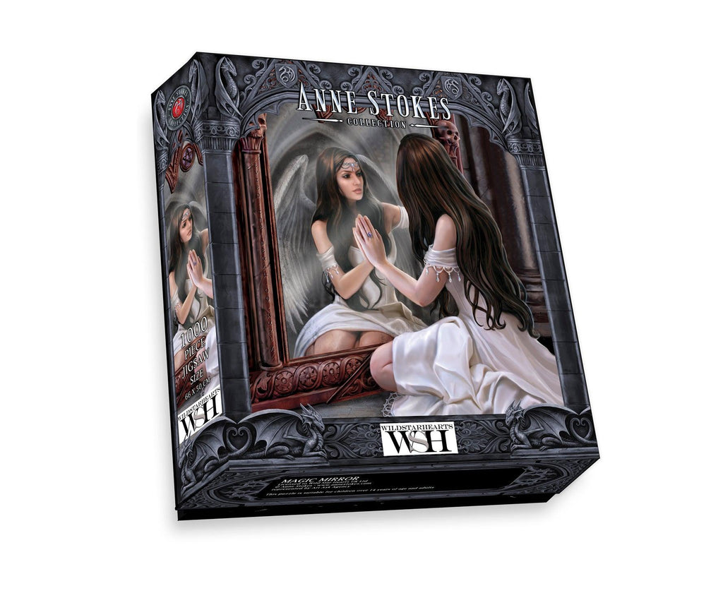 Anne Stokes - Magic Mirror - 1000 piece jigsaw - Wild Star Hearts 