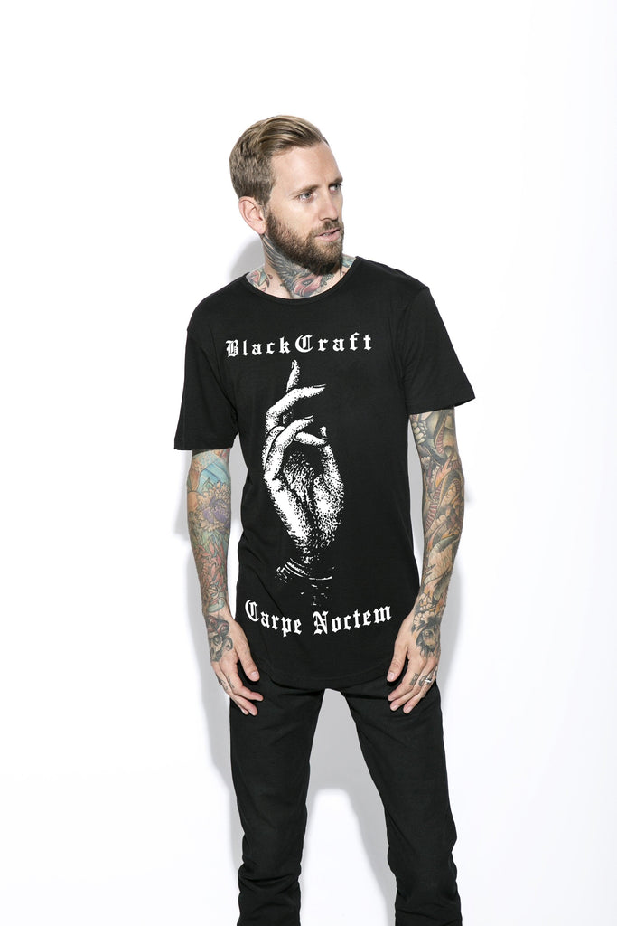 Blackcraft Cult - CARPE NOCTEM - Tall T-Shirt - Wild Star Hearts 